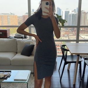 Wilfred Free Aritzia Gray T-shirt Dress - Size S